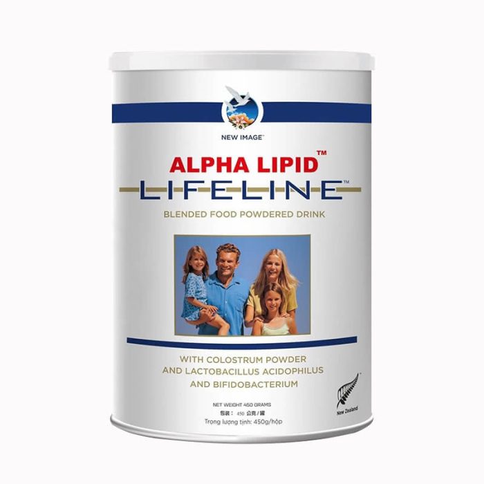 Sữa non Alpha Lipid Life Line 450G chính hãng New Zealand