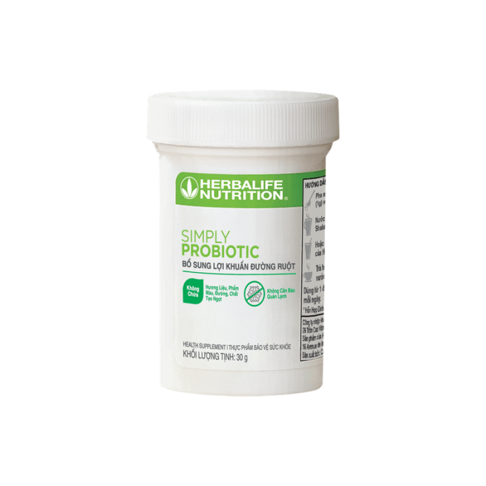 Herbalife Simply Probiotic - Bổ sung lợi khuẩn tiêu hóa đường ruột